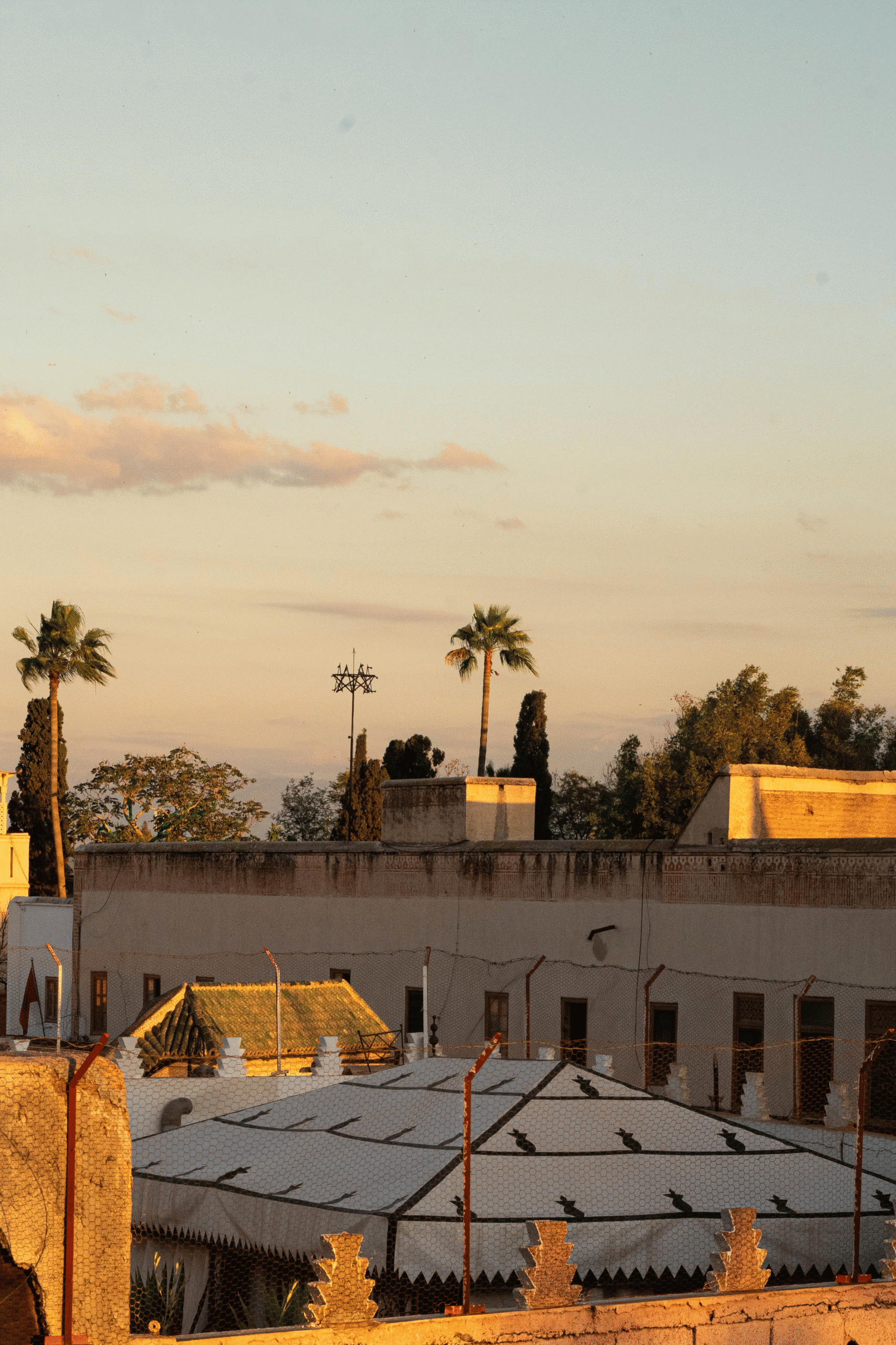 Terrasse restaurant Dar Marjana Marrakech